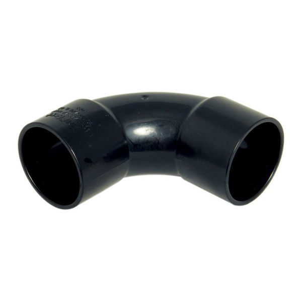 Floplast 32mm Solvent 92.5°Bend Black WS14B